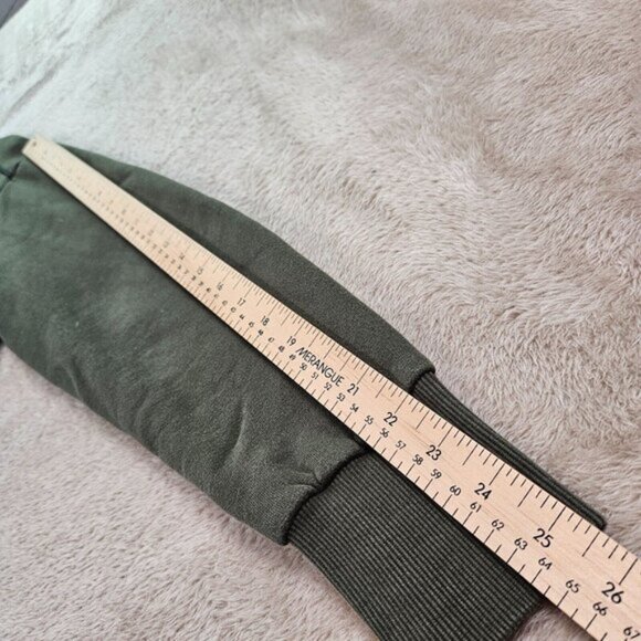 G-Star Raw Sweatshirt Spell Out Logo Green Pullover Long Sleeve Men's Size M - Picture 4 of 11